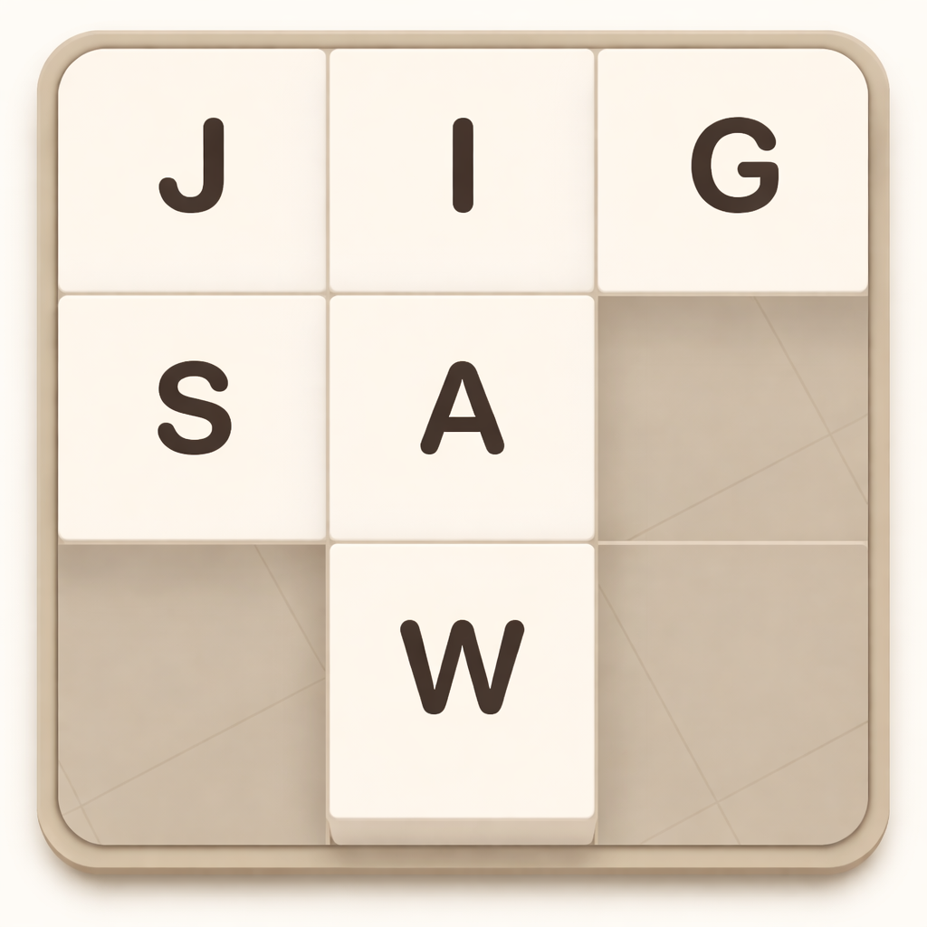 ワードモザイクパズル